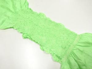 正絹　絞り　帯揚げ